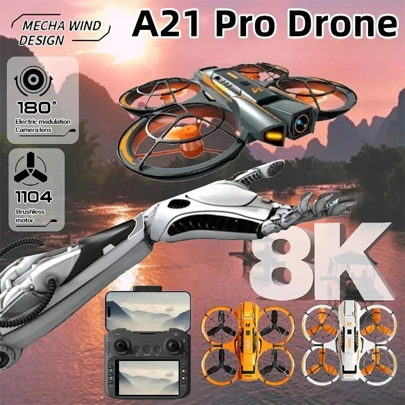 Drone Camera Night Vision - Drone Originale A21 Pro 4K Professionale