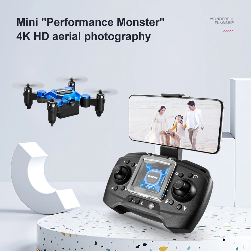 Drone Camera Mount - K04 Mini Drone Pieghevole per Fotografia
