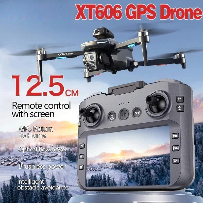 Drone Camera Night Vision - Drone GPS Originale XT606 MAX con
