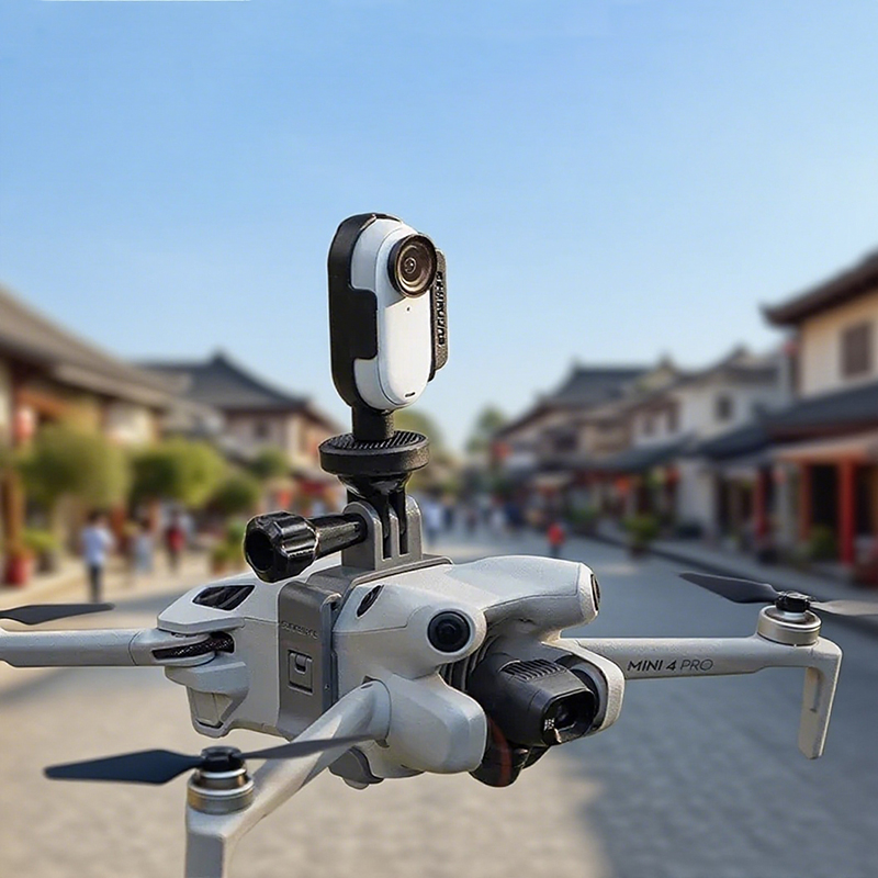Drone Camera Mount - Staffa per telecamera sportiva per Gopro