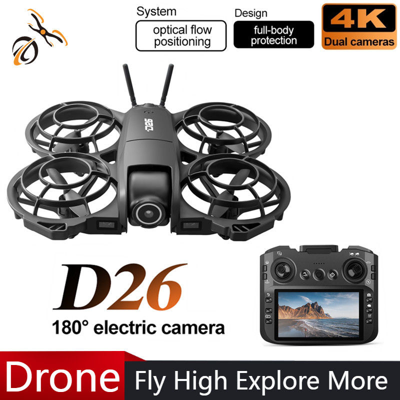 Drone Camera 4K - Drone D26 4K HD Aereo 180°