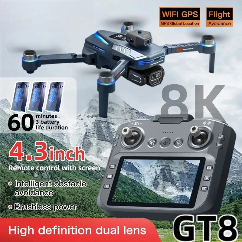 Drone Originale GT8 8K Profess - Drone Camera Night Vision recensione e prezzo