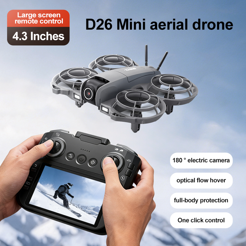 Drone D26 4K HD Aereo 180° °   - Drone Camera 4K recensione e prezzo