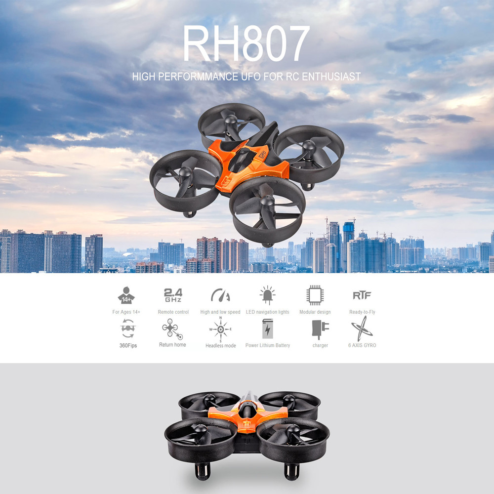 Mini Drone RC con Modalità Hea - Eachine Drone E010 recensione e prezzo