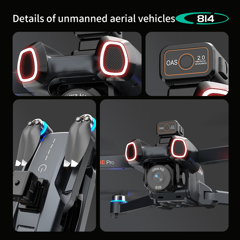 Drone professionale 814 con fo - Drone Camera 4K recensione e prezzo