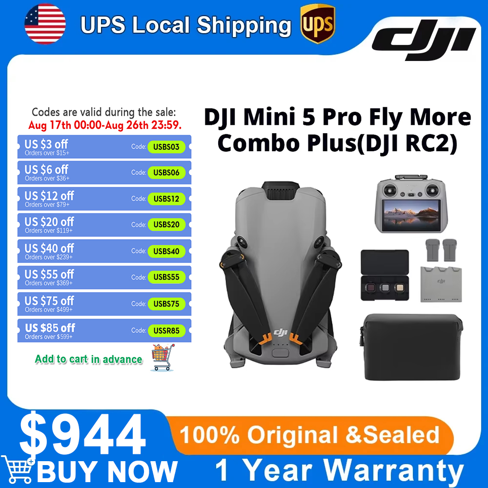 DJI Mini 5 Pro Fly More Combo  - Drone Camera Vlog recensione e prezzo